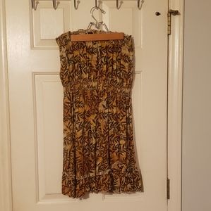 Women's medium strapless dress